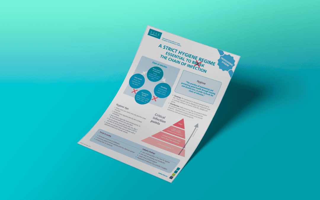 A strict hygiene regime essential to break the chain of infection – A.I.S.E. Factsheet (Dec 2017)