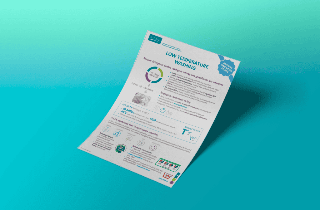 Low Temperature Washing - A.I.S.E. Factsheet (Dec 2017)