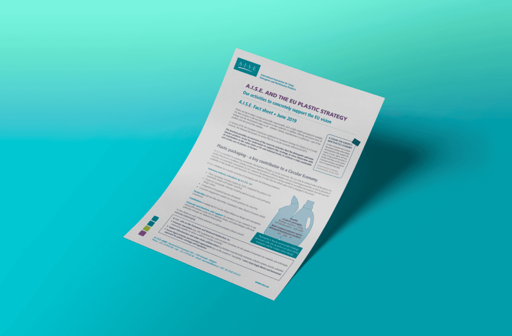 A.I.S.E. and the EU plastic strategy - factsheet (June 2019)