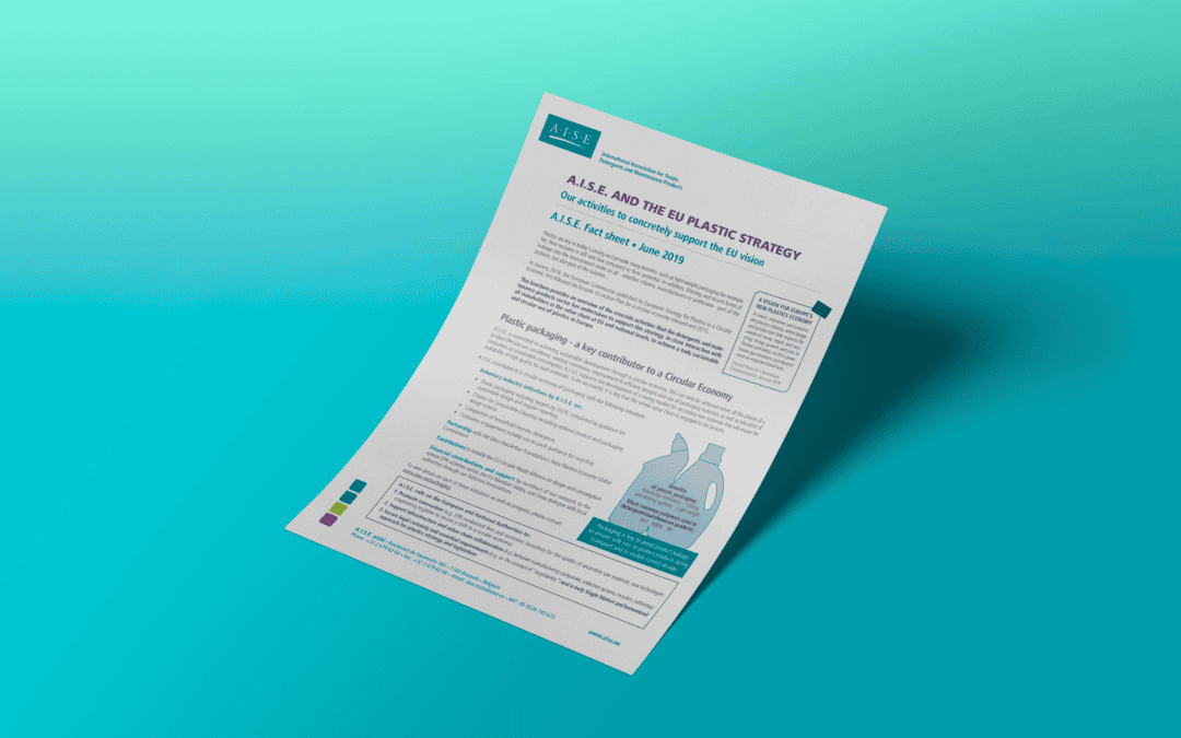 A.I.S.E. and the EU plastic strategy – factsheet (June 2019)