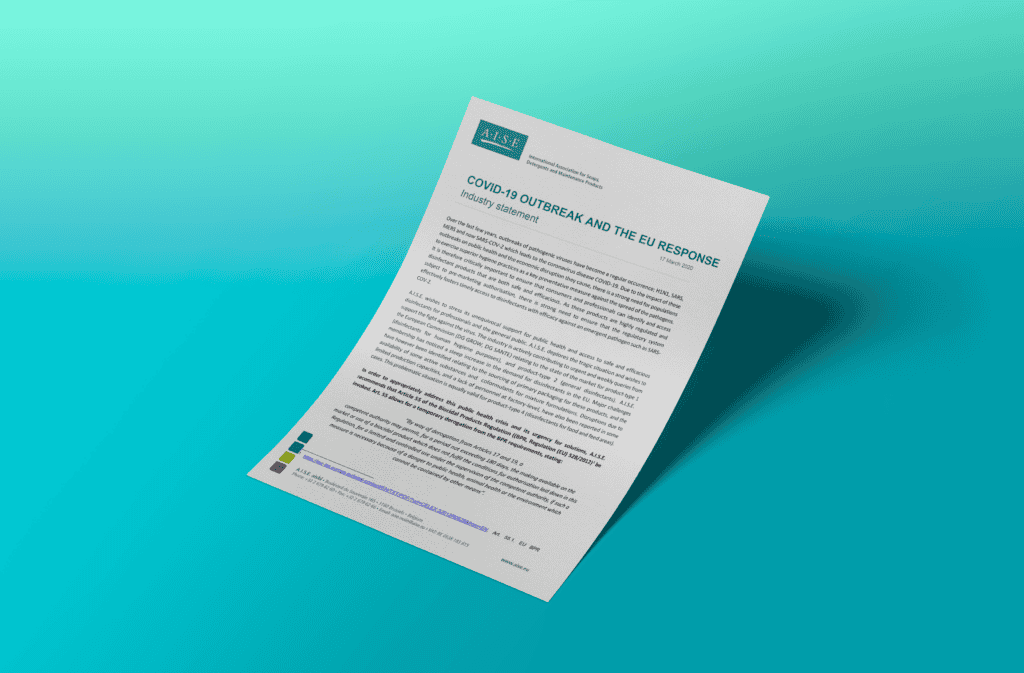 A.I.S.E. Covid 19 position