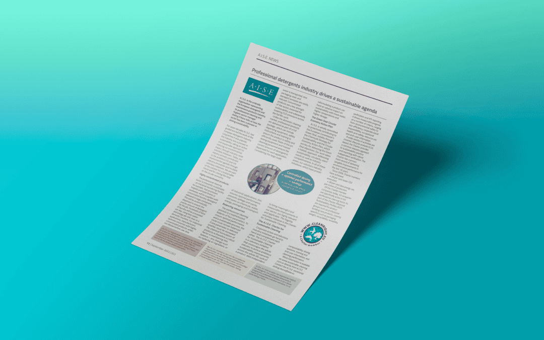 Professional Detergents Industry Drives a Sustainable Agenda – ECJ (September 2022)