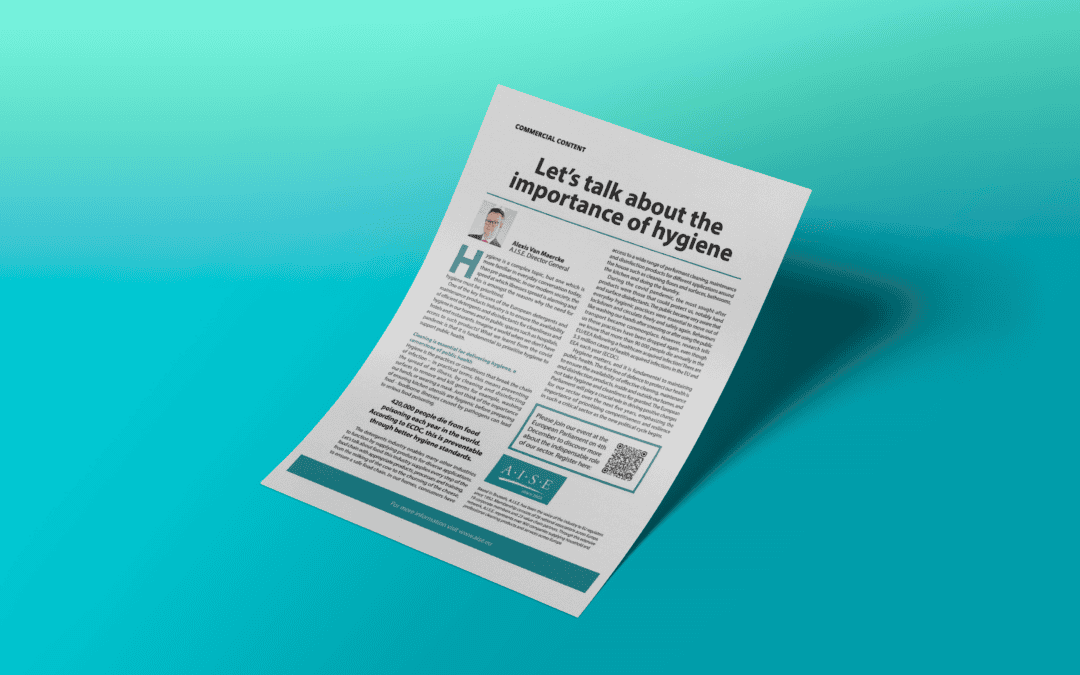 Let’s talk about the importance of hygiene – Alexis Van Maercke – The Parliament (November 2024)