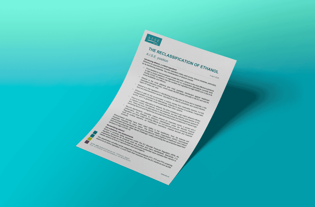 The reclassification of ethanol