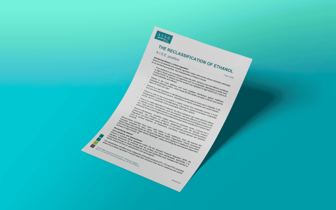 The reclassification of ethanol