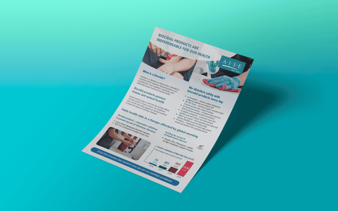 Biocidal products are indispensable for our health – A.I.S.E. factsheet