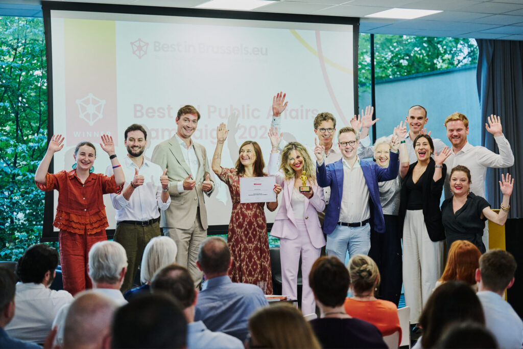 Hands Up for Ethanol wins Best EU Public Affairs Campaign 2026