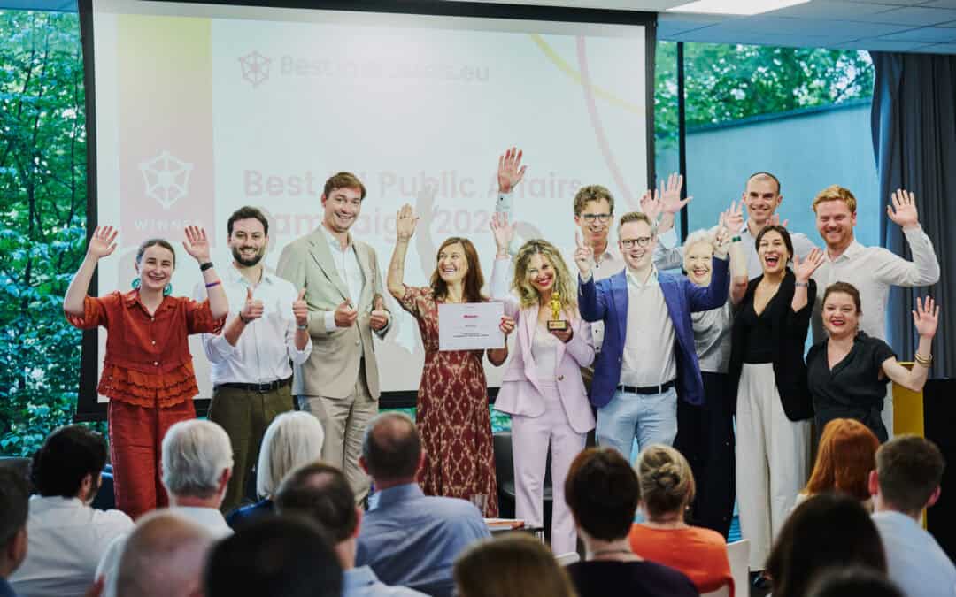 Hands Up for Ethanol wins Best EU Public Affairs Campaign 2026