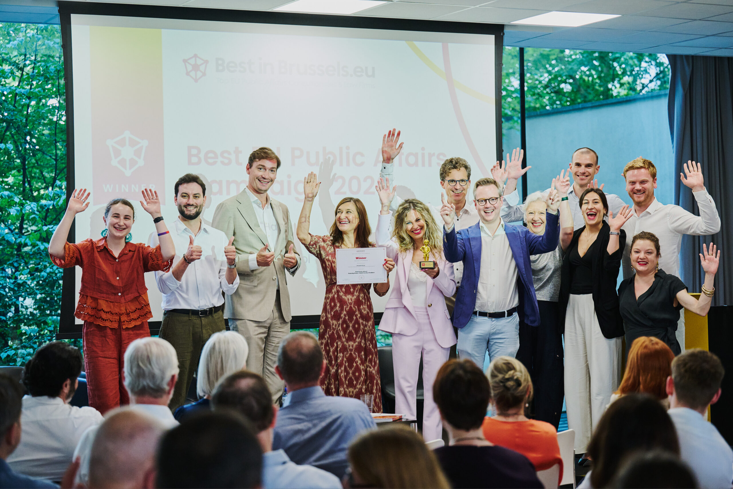 Hands Up for Ethanol wins Best EU Public Affairs Campaign 2026